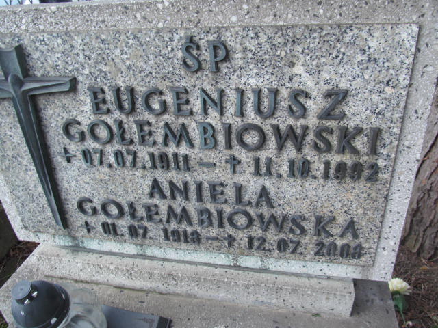 Aniela Gołembiowska 1918 Bielsko-Biała katedra - Grobonet - Wyszukiwarka osób pochowanych