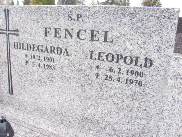 Hildegarda Fencel 1901 Bielsko-Biała katedra - Grobonet - Wyszukiwarka osób pochowanych