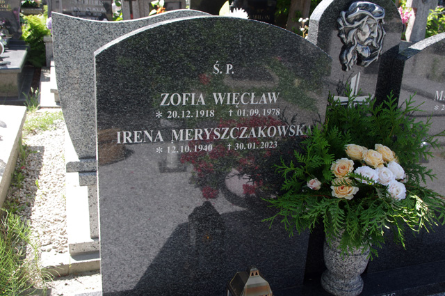 Irena Meryszczakowska 1940 Bielsko-Biała katedra - Grobonet - Wyszukiwarka osób pochowanych