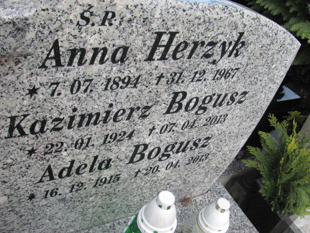 Kazimiera Bogusz 1924 Bielsko-Biała katedra - Grobonet - Wyszukiwarka osób pochowanych