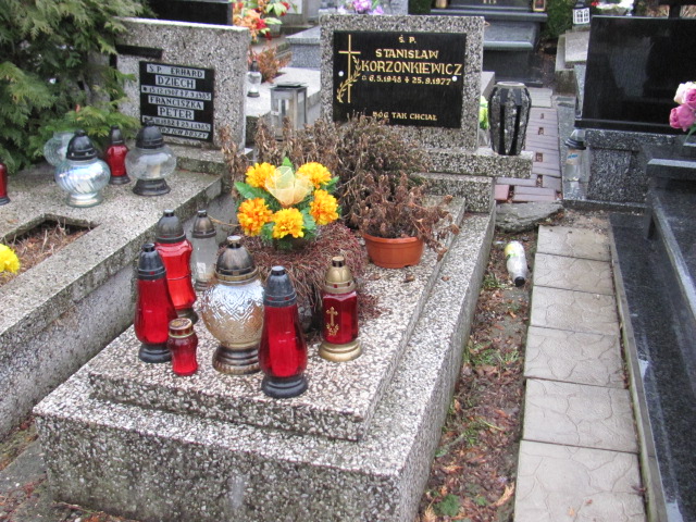 Grób Stanisław Korzonkiewicz