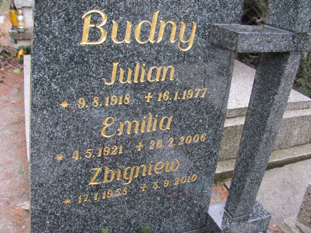 Zbigniew Budny 1958 Bielsko-Biała katedra - Grobonet - Wyszukiwarka osób pochowanych