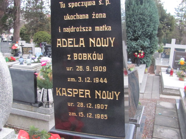 Kasper Nowy 1907 Bielsko-Biała katedra - Grobonet - Wyszukiwarka osób pochowanych