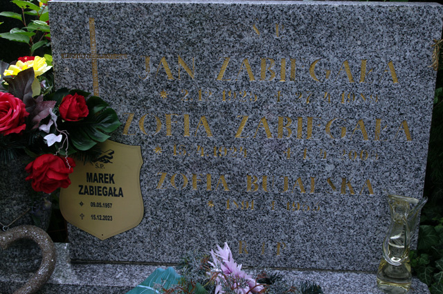 Marek Zabiegała 1957 Bielsko-Biała katedra - Grobonet - Wyszukiwarka osób pochowanych