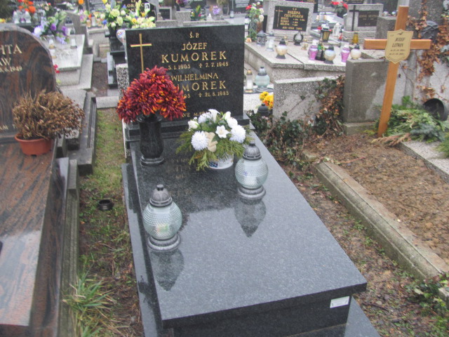 Grób Wilhelmina Kumorek