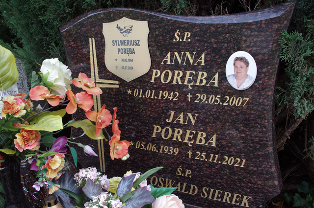 Anna Poręba 1942 Bielsko-Biała katedra - Grobonet - Wyszukiwarka osób pochowanych
