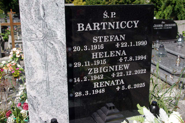 Stefan Bartnicki 1916 Bielsko-Biała katedra - Grobonet - Wyszukiwarka osób pochowanych