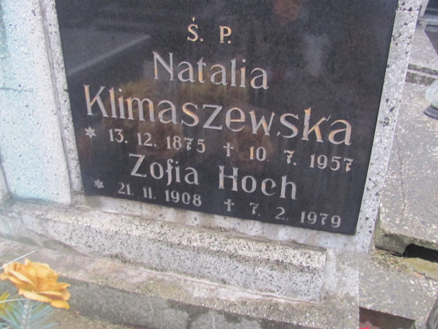 Zofia Hoch 1908 Bielsko-Biała katedra - Grobonet - Wyszukiwarka osób pochowanych