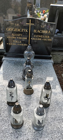 Grób Alojzy Grygierczyk