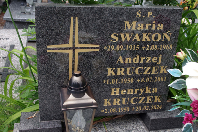 Andrzej Kruczek 1950 Bielsko-Biała katedra - Grobonet - Wyszukiwarka osób pochowanych