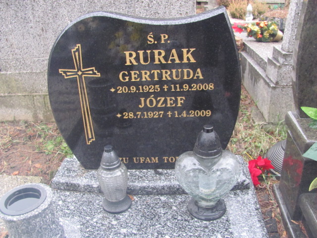 Józef Rurak 1927 Bielsko-Biała katedra - Grobonet - Wyszukiwarka osób pochowanych