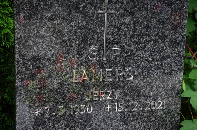 Jerzy Lamers 1930 Bielsko-Biała katedra - Grobonet - Wyszukiwarka osób pochowanych