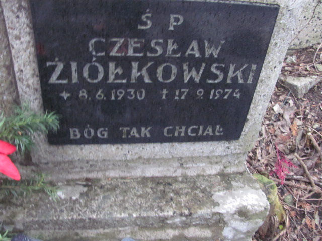 Czesław Ziółkowski 1930 Bielsko-Biała katedra - Grobonet - Wyszukiwarka osób pochowanych