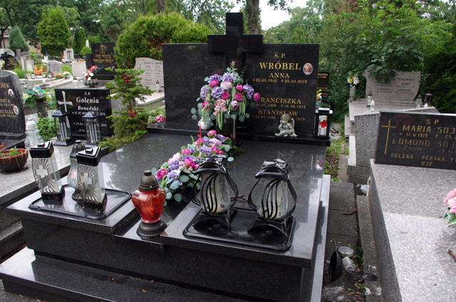 Grób Dominik Wróbel