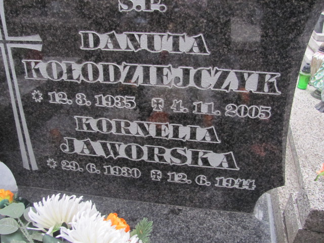 Kornelia Jaworska 1930 Bielsko-Biała katedra - Grobonet - Wyszukiwarka osób pochowanych