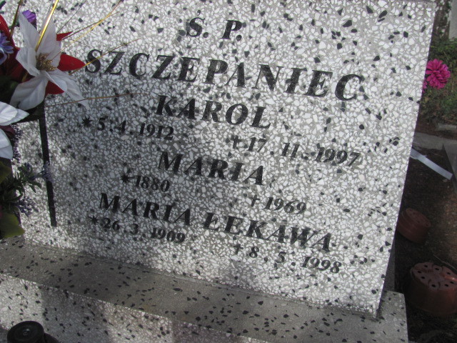 Maria Szczepaniec  1879 Bielsko-Biała katedra - Grobonet - Wyszukiwarka osób pochowanych