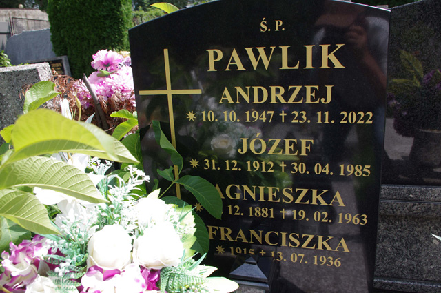 Agnieszka Pawlik 1881 Bielsko-Biała katedra - Grobonet - Wyszukiwarka osób pochowanych