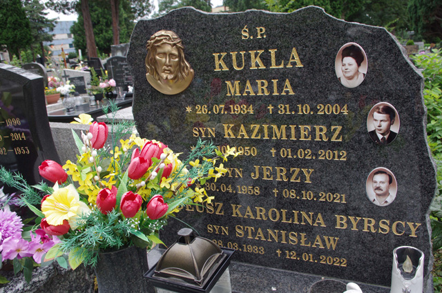 Jerzy Kukla  1958 Bielsko-Biała katedra - Grobonet - Wyszukiwarka osób pochowanych