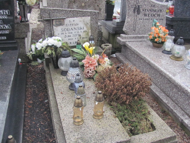 Grób Zofia Sobańska