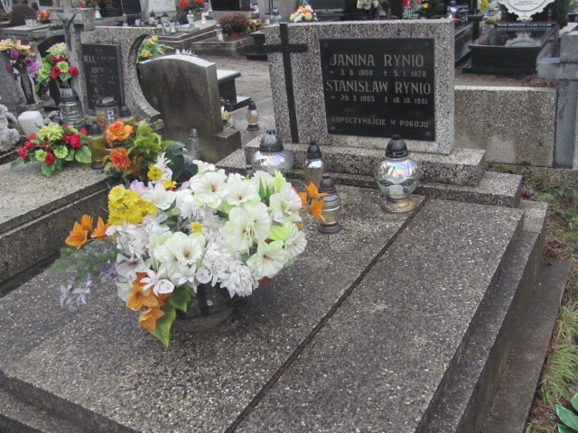 Grób Janina Rynio