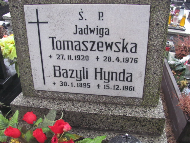 Bazyli Hynda 1895 Bielsko-Biała katedra - Grobonet - Wyszukiwarka osób pochowanych