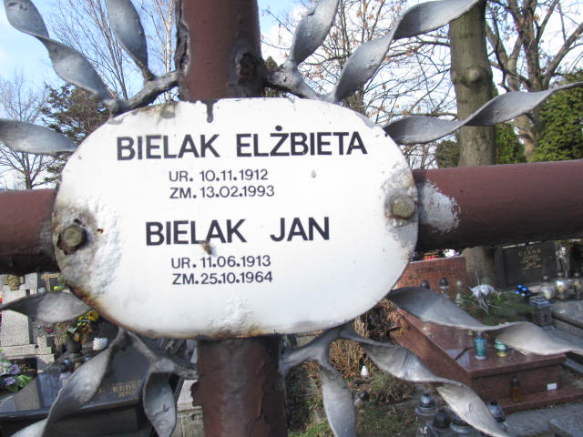 Jan Bielak 1913 Bielsko-Biała katedra - Grobonet - Wyszukiwarka osób pochowanych