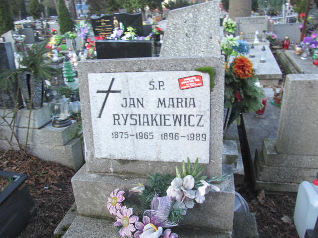 Jan Rysiakiewicz 1875 Bielsko-Biała katedra - Grobonet - Wyszukiwarka osób pochowanych