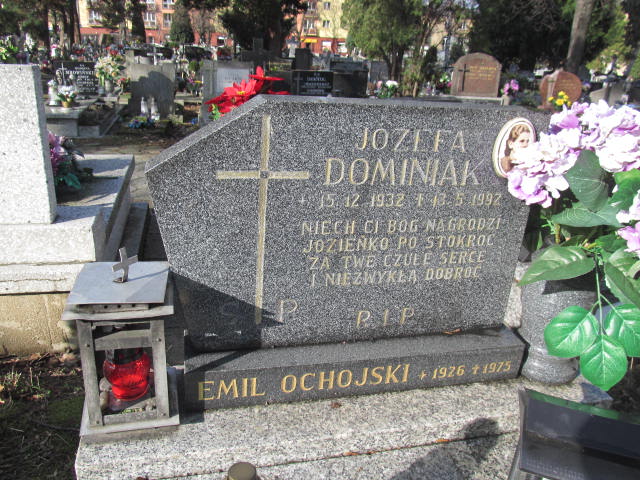 Józefa Dominiak 1932 Bielsko-Biała katedra - Grobonet - Wyszukiwarka osób pochowanych