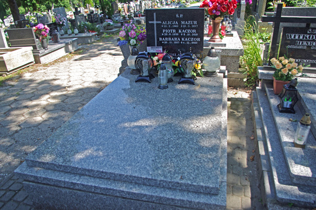 Grób Stanisław Mazur