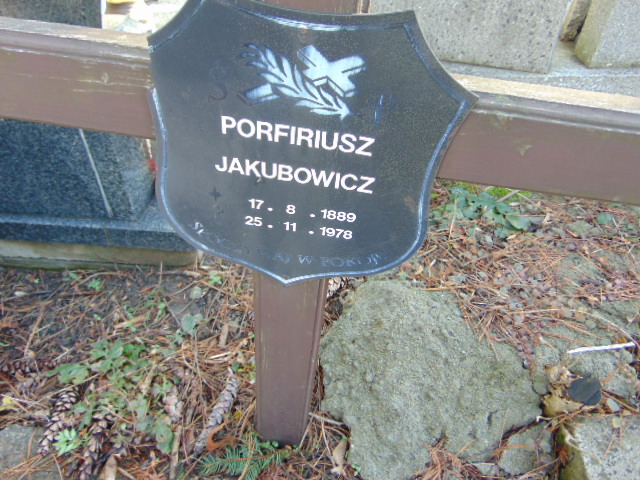 Porfiriusz Jakubowicz 1889 Bielsko-Biała katedra - Grobonet - Wyszukiwarka osób pochowanych