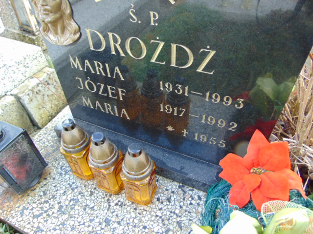 Maria Drożdż 1931 Bielsko-Biała katedra - Grobonet - Wyszukiwarka osób pochowanych