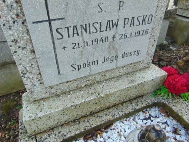 Stanisław Pasko 1940 Bielsko-Biała katedra - Grobonet - Wyszukiwarka osób pochowanych