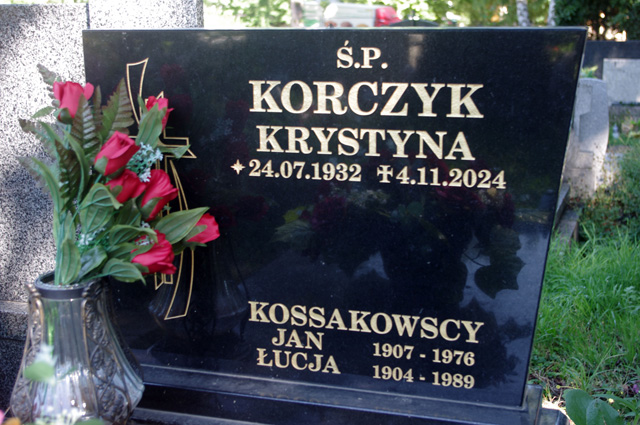 Łucja Kossakowska 1904 Bielsko-Biała katedra - Grobonet - Wyszukiwarka osób pochowanych