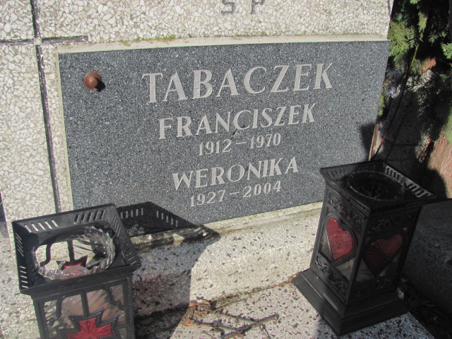Weronika Tabaczek 1927 Bielsko-Biała katedra - Grobonet - Wyszukiwarka osób pochowanych