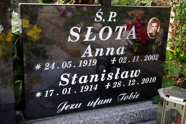 Grzegorz Słota 1958 Bielsko-Biała katedra - Grobonet - Wyszukiwarka osób pochowanych