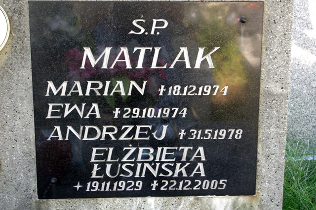 Andrzej Matlak Bielsko-Biała katedra - Grobonet - Wyszukiwarka osób pochowanych