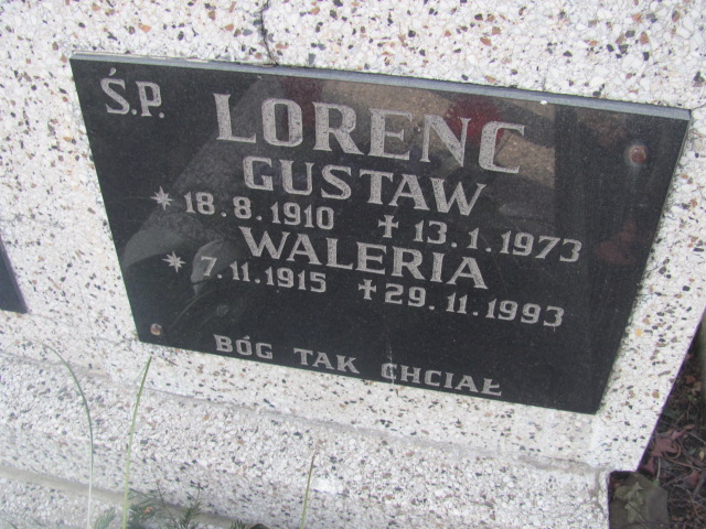 Gustaw Lorenc 1910 Bielsko-Biała katedra - Grobonet - Wyszukiwarka osób pochowanych