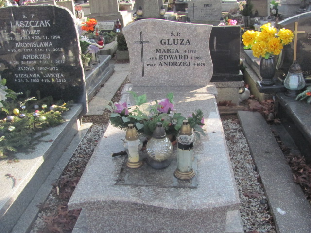Grób Edward Gluza
