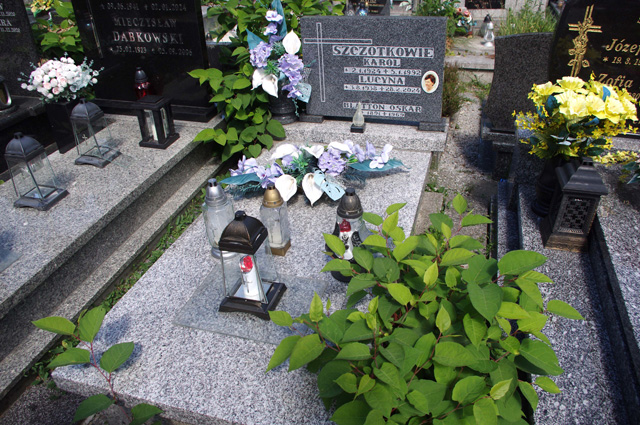 Grób Karol Szczotka 