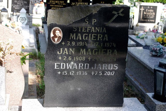 Edward Jaros 1936 Bielsko-Biała katedra - Grobonet - Wyszukiwarka osób pochowanych