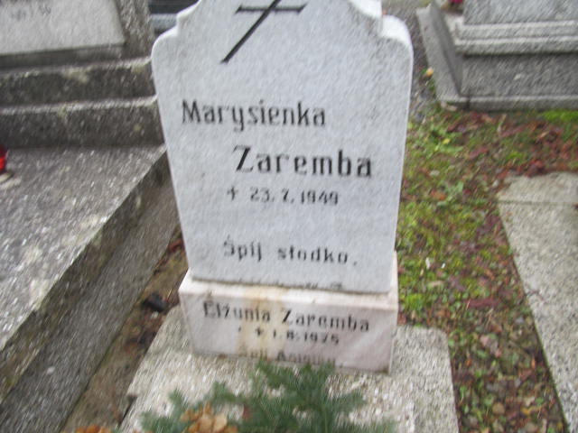 Elżbieta Zaremba 1975 Bielsko-Biała katedra - Grobonet - Wyszukiwarka osób pochowanych