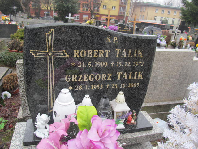 Robert Talik 1909 Bielsko-Biała katedra - Grobonet - Wyszukiwarka osób pochowanych