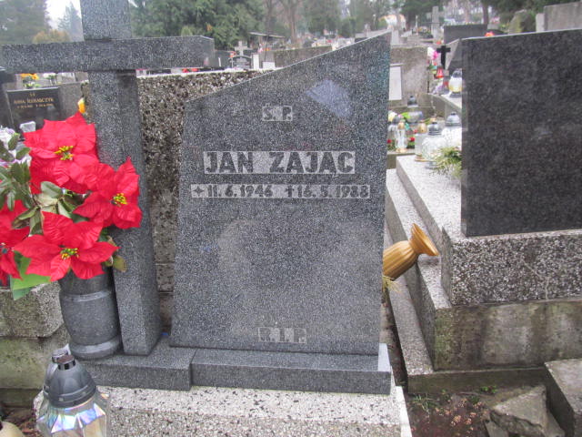 Jan Zając 1946 Bielsko-Biała katedra - Grobonet - Wyszukiwarka osób pochowanych