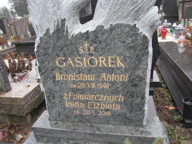 Irena Gąsiorek 1928 Bielsko-Biała katedra - Grobonet - Wyszukiwarka osób pochowanych