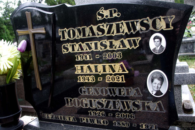 Halina Tomaszewska 1943 Bielsko-Biała katedra - Grobonet - Wyszukiwarka osób pochowanych