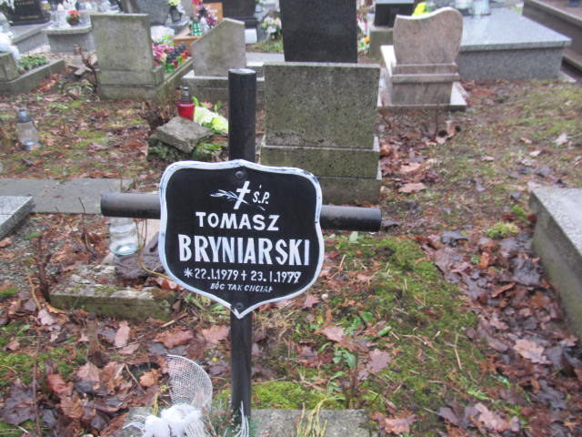 Tomasz Bryniarski 1979 Bielsko-Biała katedra - Grobonet - Wyszukiwarka osób pochowanych