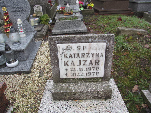 Katarzyna Kajzar 1976 Bielsko-Biała katedra - Grobonet - Wyszukiwarka osób pochowanych