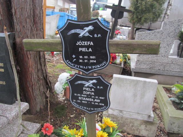 Zofia Piela 1935 Bielsko-Biała katedra - Grobonet - Wyszukiwarka osób pochowanych