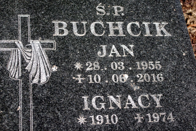 Ignacy Buchcik 1910 Bielsko-Biała katedra - Grobonet - Wyszukiwarka osób pochowanych