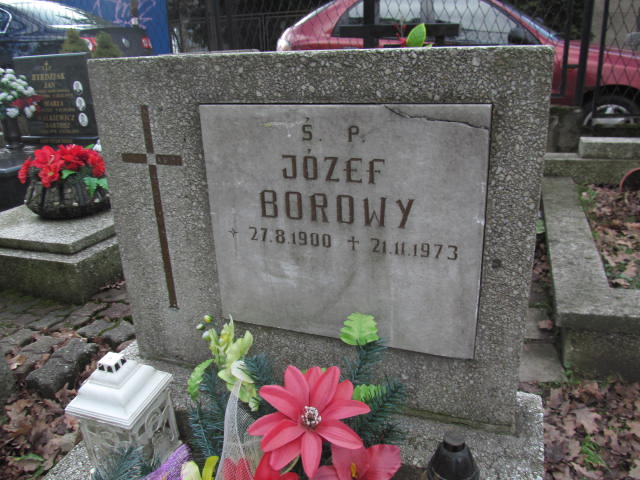 Józef Borowy 1900 Bielsko-Biała katedra - Grobonet - Wyszukiwarka osób pochowanych